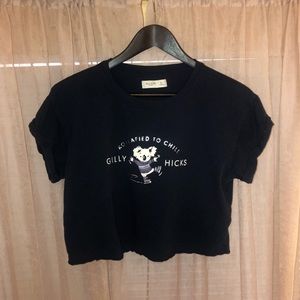 ❌SOLD❌Hollister cropped sleep top